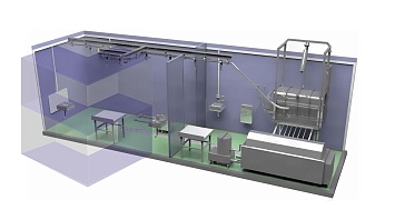 Модульный завод по убою скота МЗМ-1